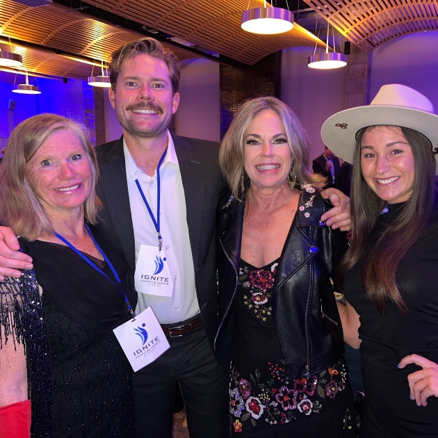 Ignite staff and supporters at the “Open Hands, Open Hearts” gala event